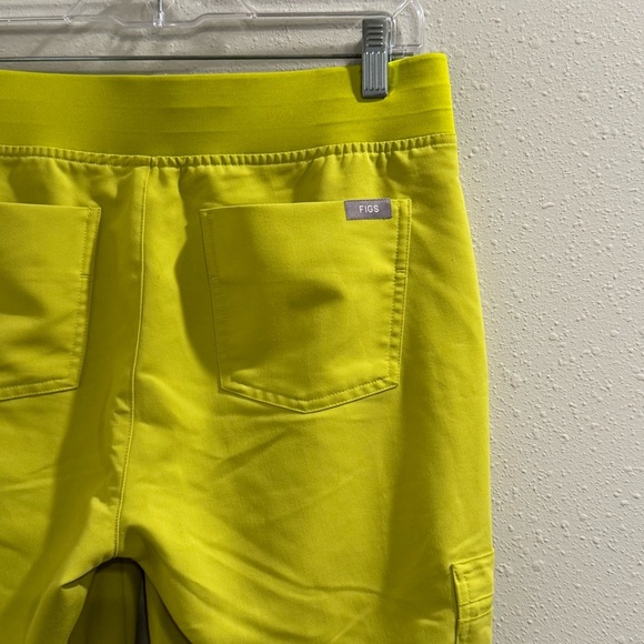 Figs Small Tall Limeade Zamora Scrub Jogger Pants Medical Scrubs Nurse Workwear - Picture 7 of 7